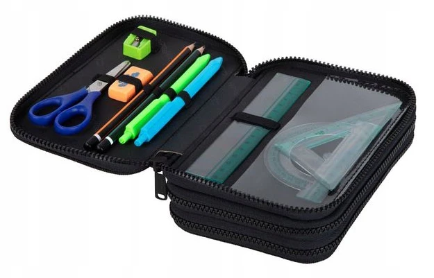 Cool Pack Forminis trijų skyrių penalas su priedais CoolPack Jumper 3 Galaxy E67589