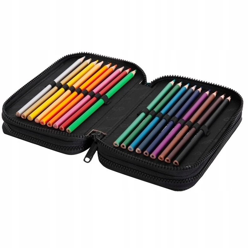 Cool Pack Forminis trijų skyrių penalas su priedais CoolPack Jumper 3 Gradient Frape E67508