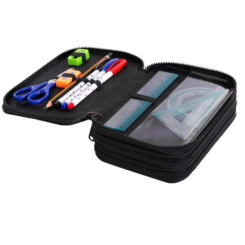 Cool Pack Forminis trijų skyrių penalas su priedais CoolPack Jumper 3 Gradient Frape E67508