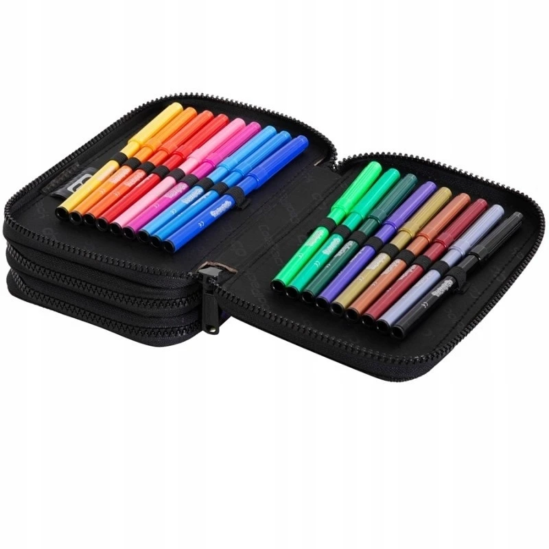 Cool Pack Forminis trijų skyrių penalas su priedais CoolPack Jumper 3 Gradient Frape E67508