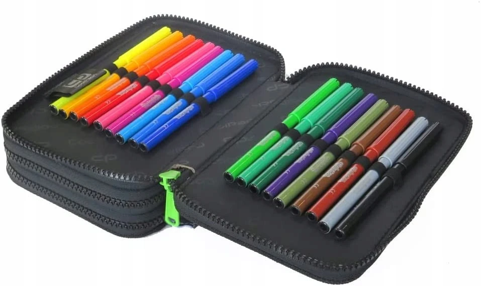 Cool Pack Forminis trijų skyrių penalas su priedais CoolPack Jumper 3 Game over F067679