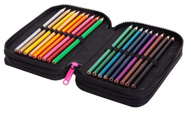 Cool Pack Forminis trijų skyrių penalas su priedais CoolPack Jumper 3 Galaxy E67589