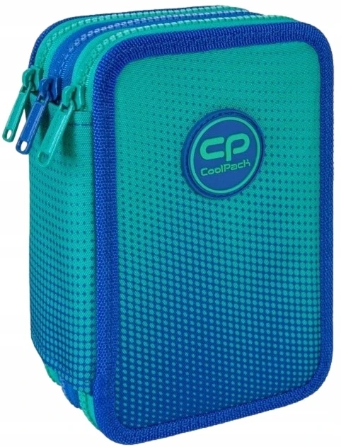 Cool Pack Forminis trijų skyrių penalas su priedais CoolPack Jumper 3 Gradient Ocean