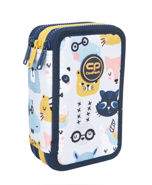Cool Pack Forminis trijų skyrių penalas su priedais CoolPack Jumper 3 Pucci F067699