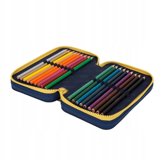 Cool Pack Forminis trijų skyrių penalas su priedais CoolPack Jumper 3 Pucci F067699