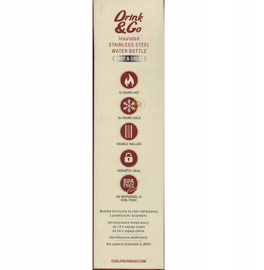 Cool Pack Gertuvė Coolpack, 700 ml