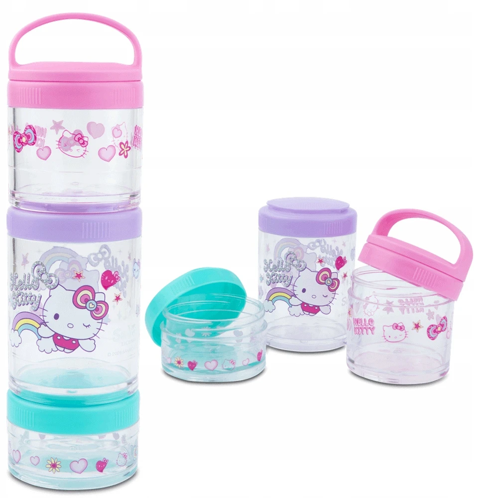 Cool Pack Hello Kitty Pojemnik pudełka na przekąski lunchbox potrójny 310 ml Coolpack