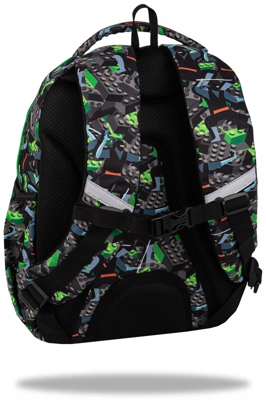Cool Pack JAUNIMO MOKYKLĖS KURIŠINĖ NINJA BLOKAS DIDELIOS BERNIUKŲ Žalias