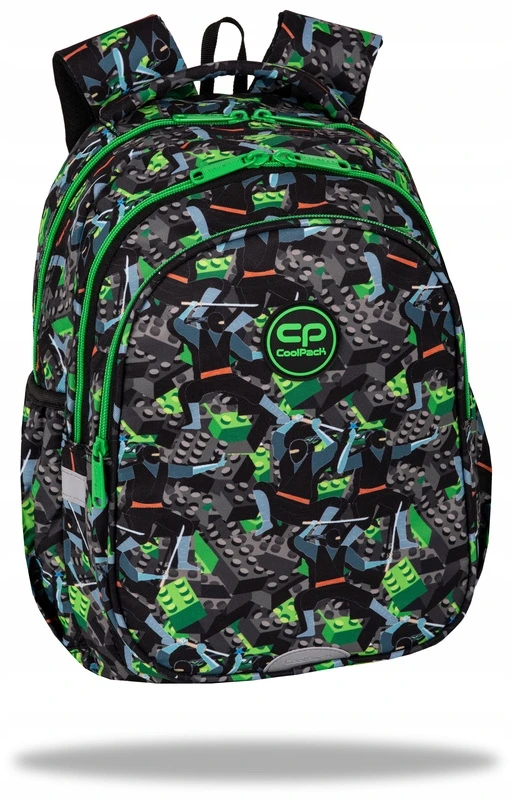 Cool Pack JAUNIMO MOKYKLĖS KURIŠINĖ NINJA BLOKAS DIDELIOS BERNIUKŲ Žalias