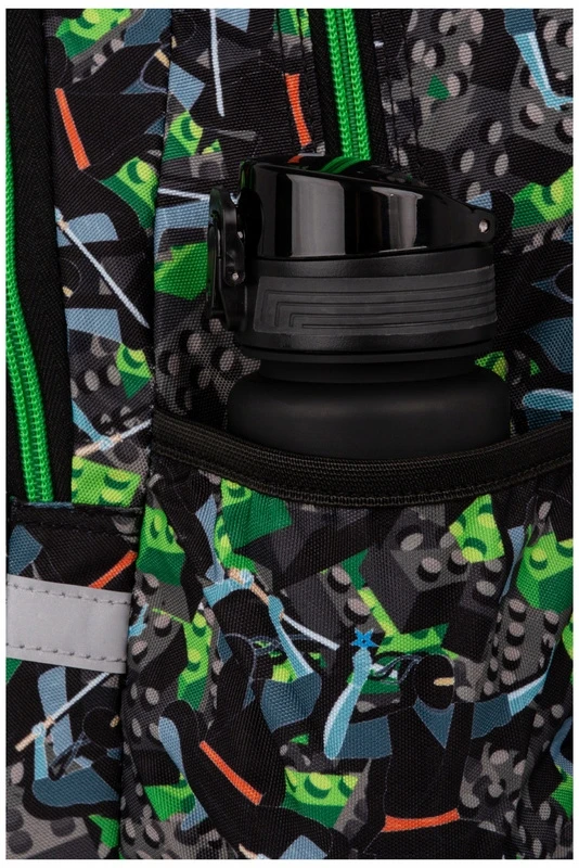Cool Pack JAUNIMO MOKYKLĖS KURIŠINĖ NINJA BLOKAS DIDELIOS BERNIUKŲ Žalias