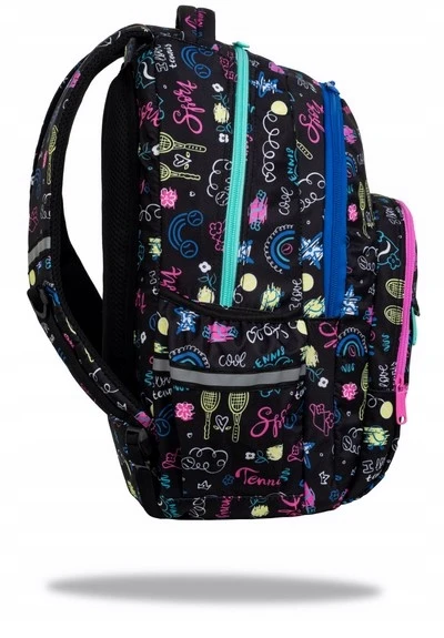 Cool Pack Mokyklinė kuprinė TENNIS STAR, CoolPack, 2-jų skyrių, 24 L
