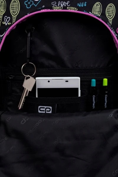 Cool Pack Mokyklinė kuprinė TENNIS STAR, CoolPack, 2-jų skyrių, 24 L