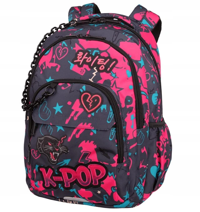 Cool Pack Kuprinė CoolPack CAMPUS K-POP DARK, dviejų skyrių