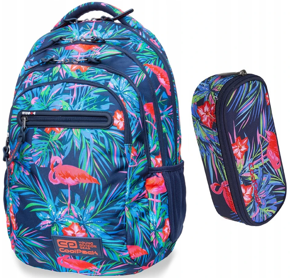 Cool Pack Kuprinė CoolPack College Tech Rožinė Flamingo B36126
