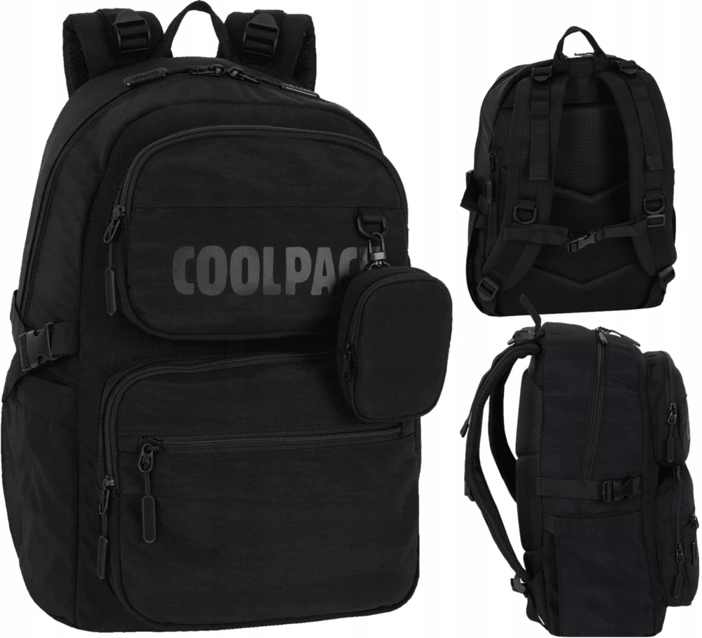 Cool Pack Kuprinė Coolpack Lark 23L, juoda