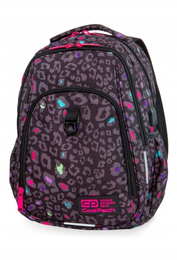 Cool Pack Mokyklinė kuprinė CoolPack Strike L Juodas Panther
