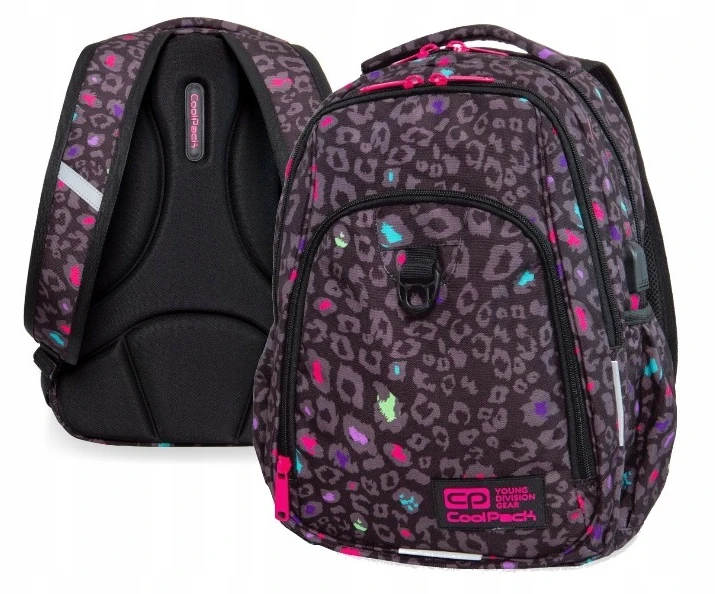 Cool Pack Mokyklinė kuprinė CoolPack Strike L Juodas Panther