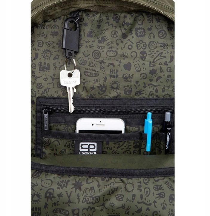Cool Pack Kuprinė CoolPack Rider Rpet, žalia