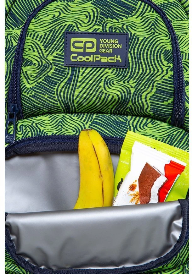 Cool Pack Kuprinė CoolPack Spiner Isogreen, Žalia