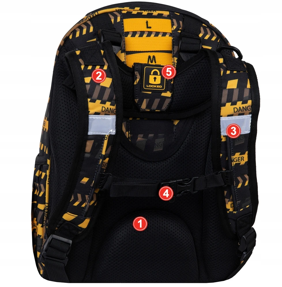 Cool Pack Mokyklinė kuprinė DON'T DO IT, CoolPack, 16 L