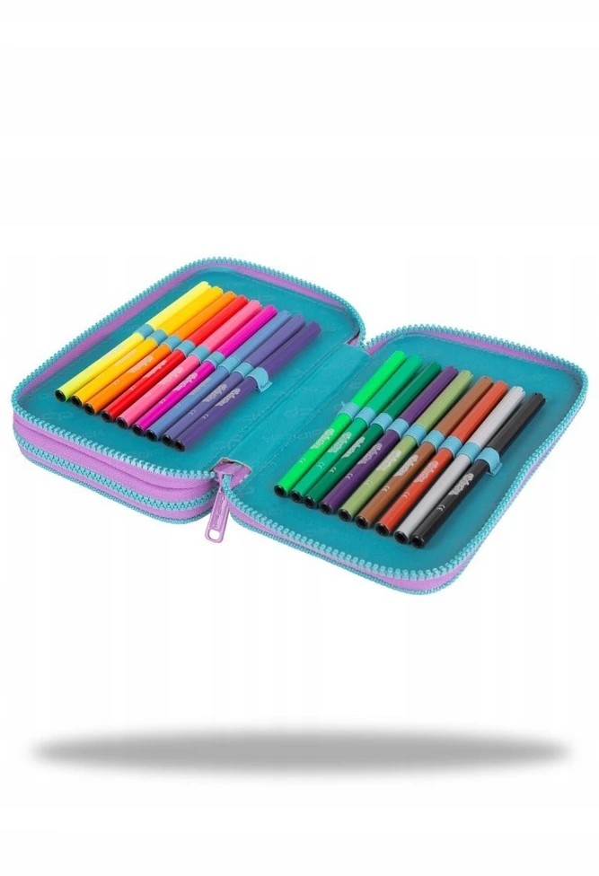 Cool Pack Kuprinė ir penalas mergaitei "coolpack" turkio ir violetinė