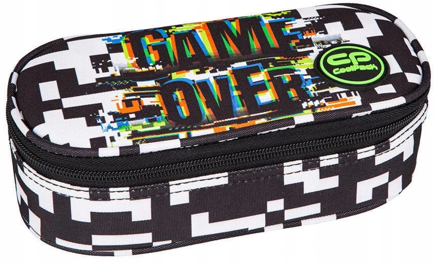 Cool Pack Kuprinė su pieštukine "game Over" paaugliams, 3 skyriai, 21l