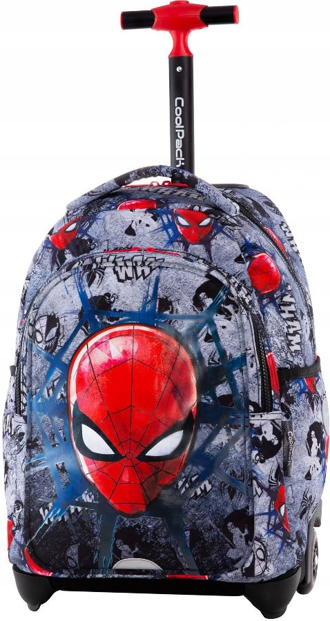 Cool Pack Kuprinė su ratukais Coolpack Spider Man Marvel berniukams