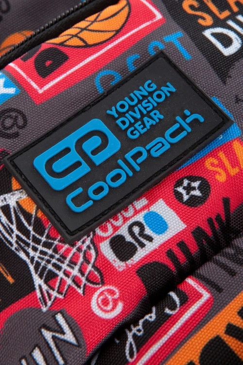 Cool Pack Kuprinė su ratukais ir ištraukiama rankena CoolPack Starr Trolley Basketball, krepšinis, C35231