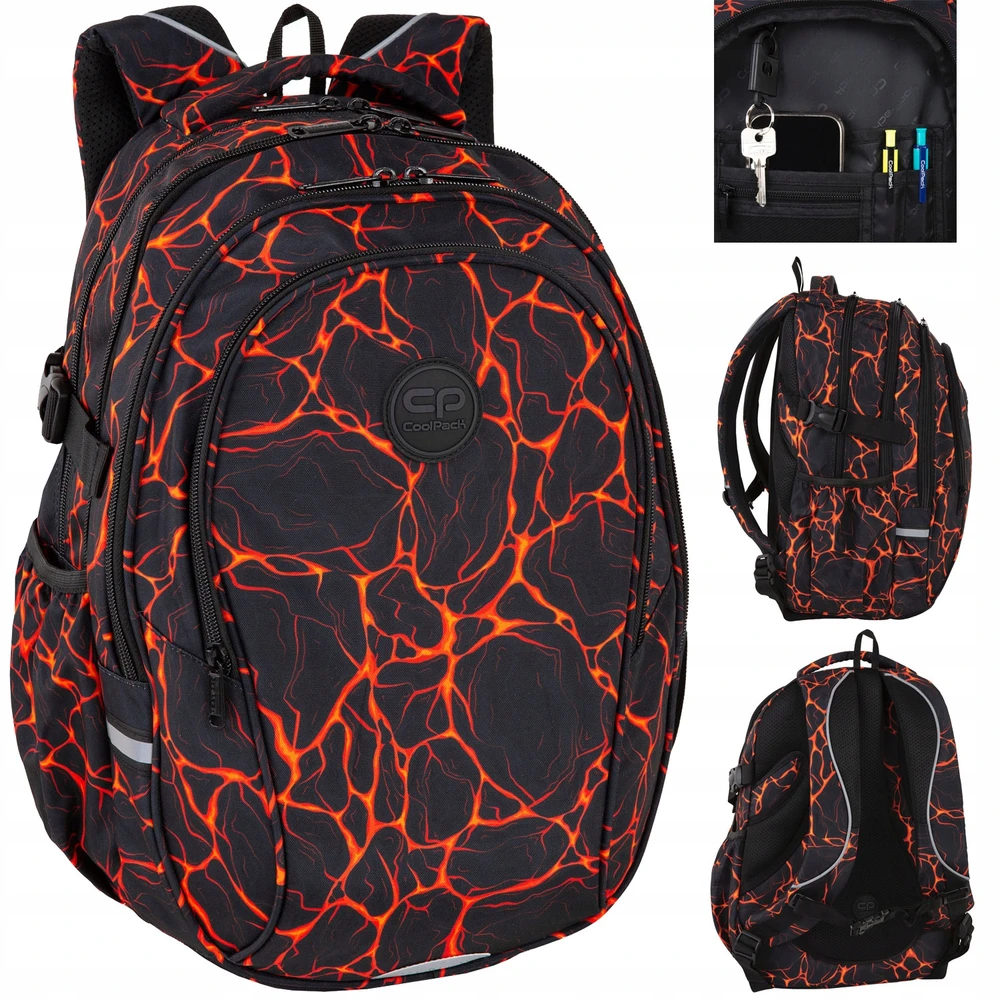 Cool Pack Kuprinė SZKOLNY MŁODZIEŻOWY KLASA 1-3 DLA CHŁOPCA DZIEWCZYNKI 29L | COOLPACK