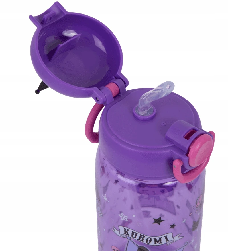 Gertuvė Cool Pack Kuromi Bidon 600 ml butelka na wodę słomka figurka Coolpack