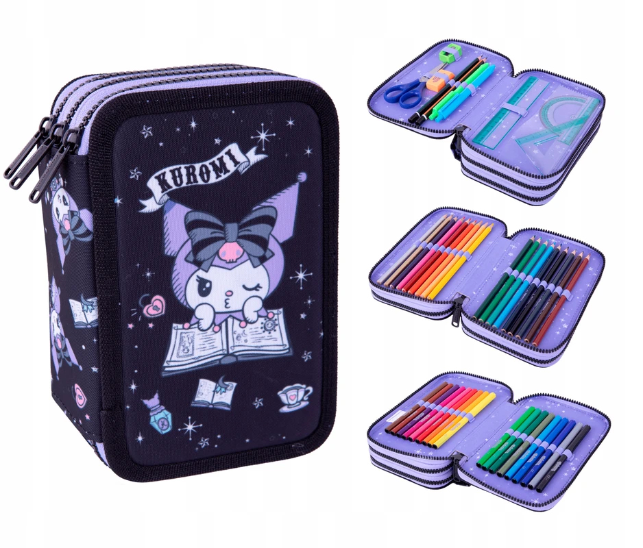 Penalas CoolPack Kuromi, 20 cm x 13 cm, juoda