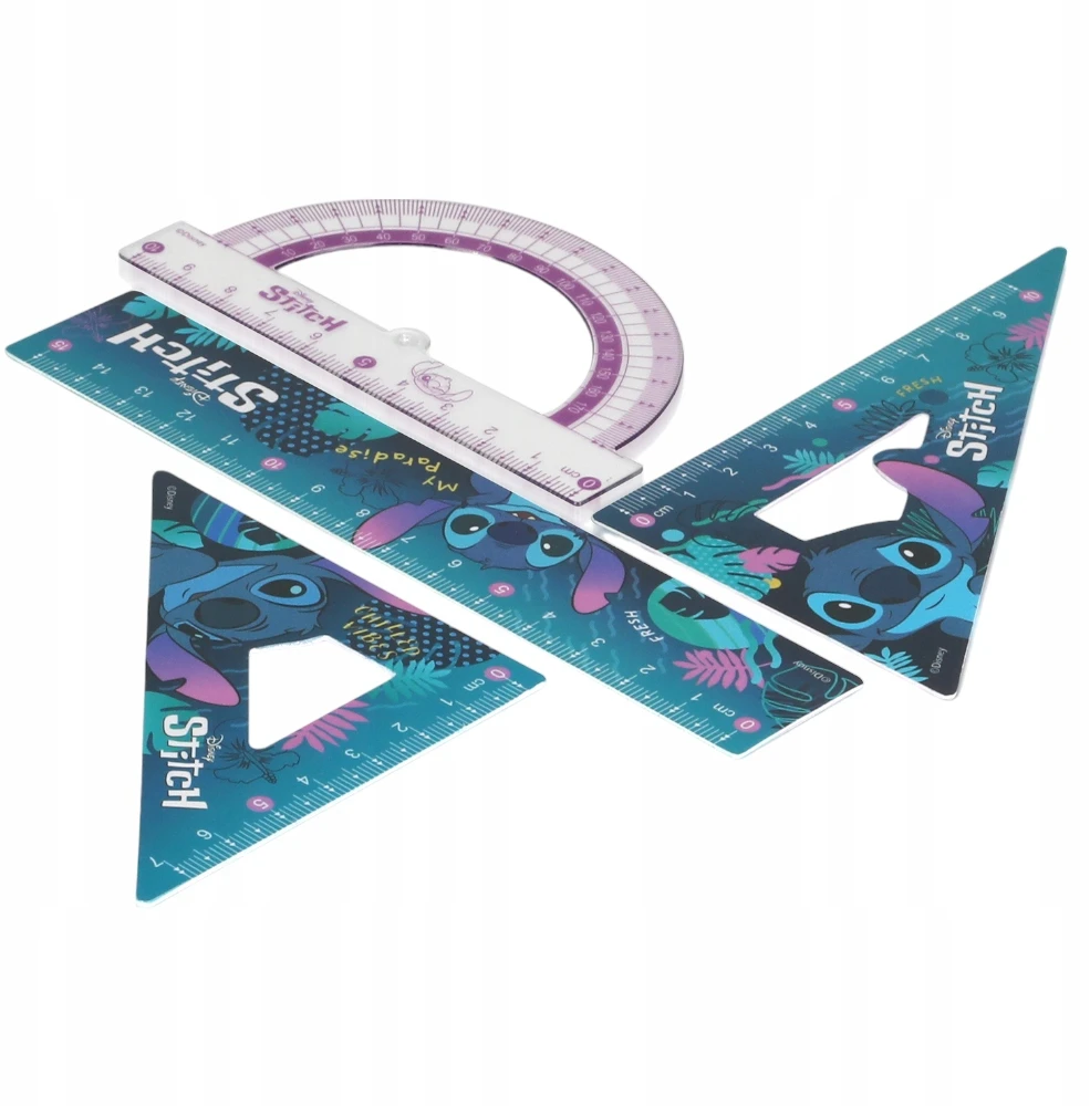 Cool Pack Liniuočių rinkinys Stitch, 4 vnt.