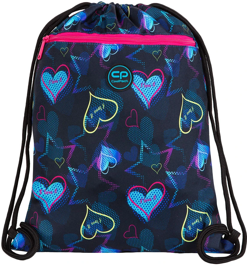 Cool Pack Maišelis sportinei aprangai CoolPack Vert Deep Love