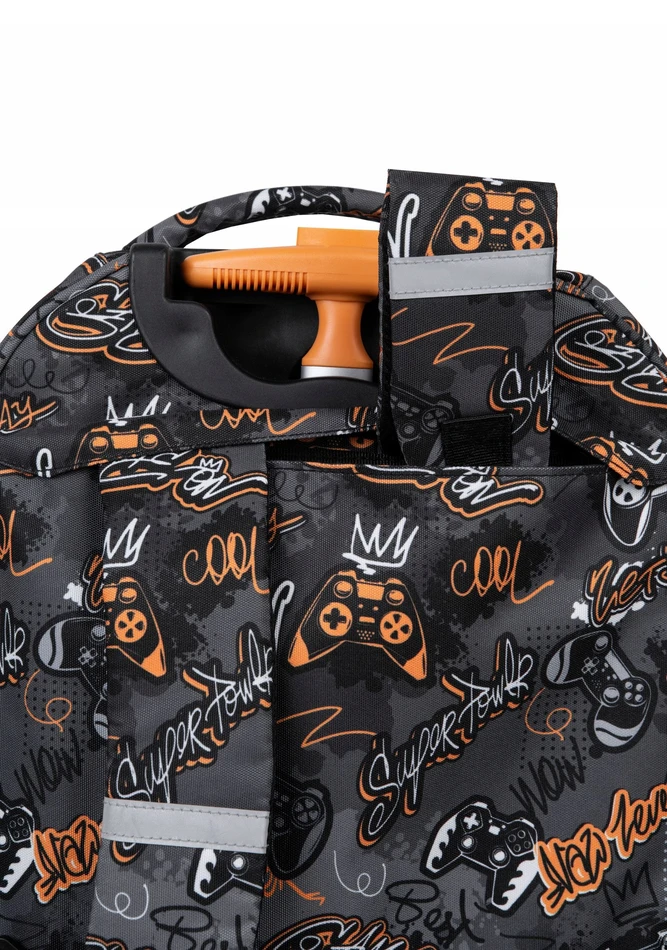Cool Pack Mokyklinė kuprinė ant ratukų "coolpack Alan Gamer" 28l