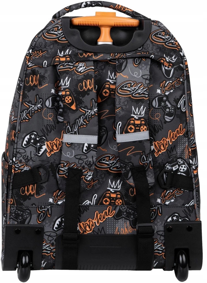 Cool Pack Mokyklinė kuprinė ant ratukų "coolpack Alan Gamer" 28l