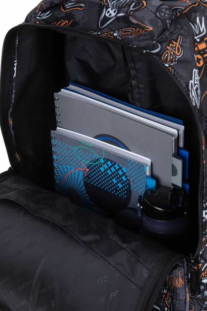 Cool Pack Mokyklinė kuprinė ant ratukų "coolpack Alan Gamer" 28l