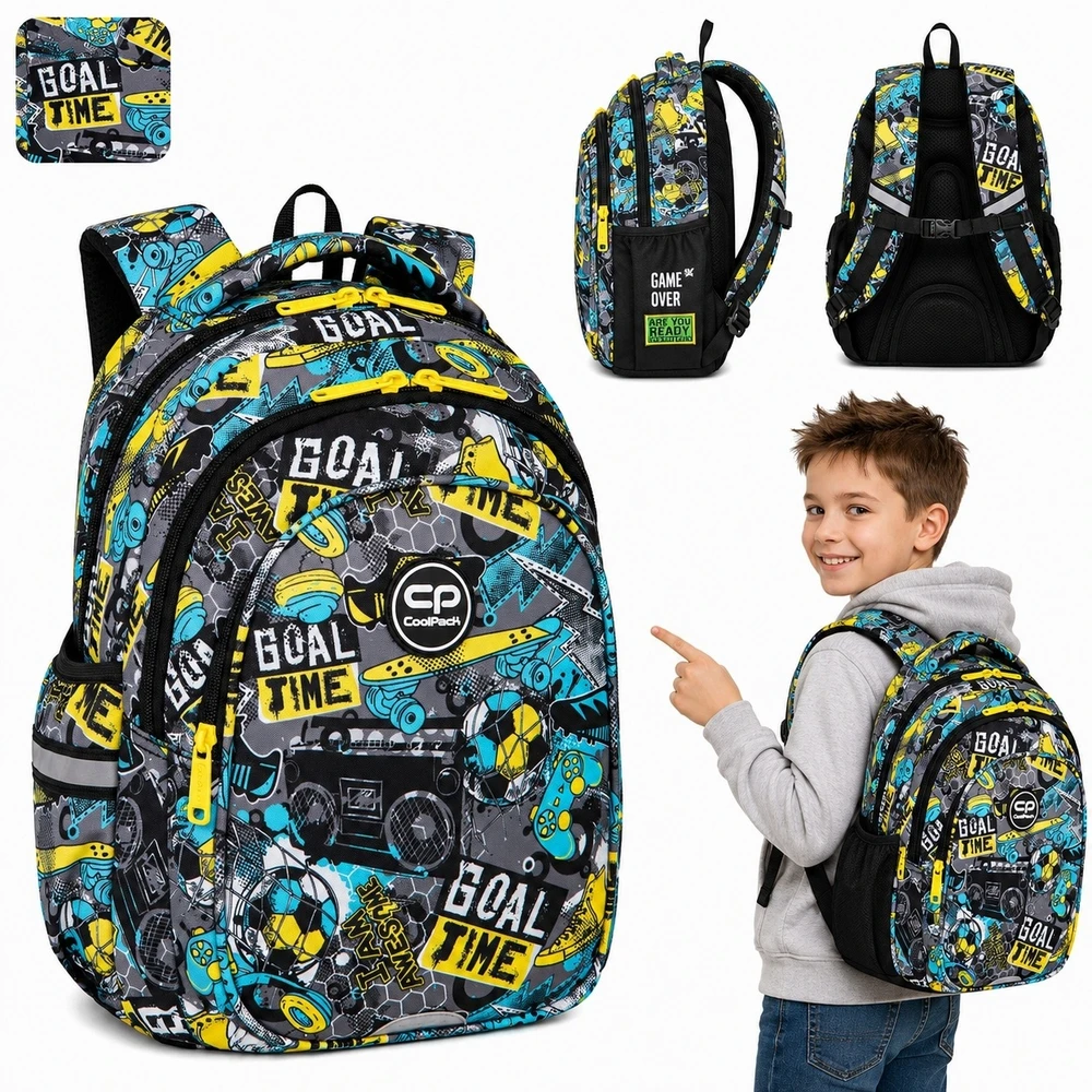 Cool Pack MOKYKLINĖ KUPRINĖ BERNIUKUI, JAUNIMUI, 21L, MOKYKLINĖ KUPRINĖ, 1-3 KLASĖS | COOLPACK