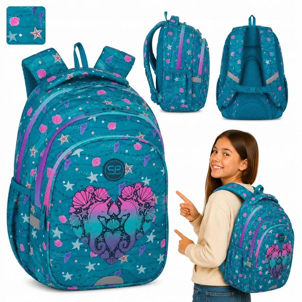 Cool Pack MOKYKLINĖ KUPRINĖ BERNIUKUI, MĖLYNA, 1-3 KLASĖS, MOKYKLINĖ KUPRINĖ 21L | COOLPACK