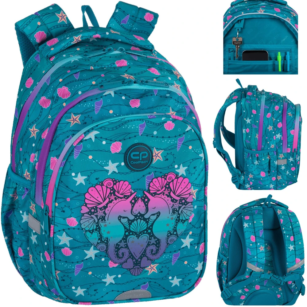Cool Pack MOKYKLINĖ KUPRINĖ BERNIUKUI, MĖLYNA, 1-3 KLASĖS, MOKYKLINĖ KUPRINĖ 21L | COOLPACK