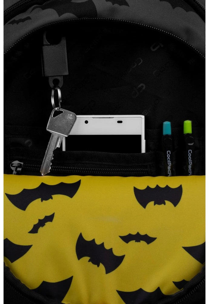 Cool Pack Mokyklinė kuprinė DARKER NIGHT, CoolPack, 2-jų skyrių, 27 L