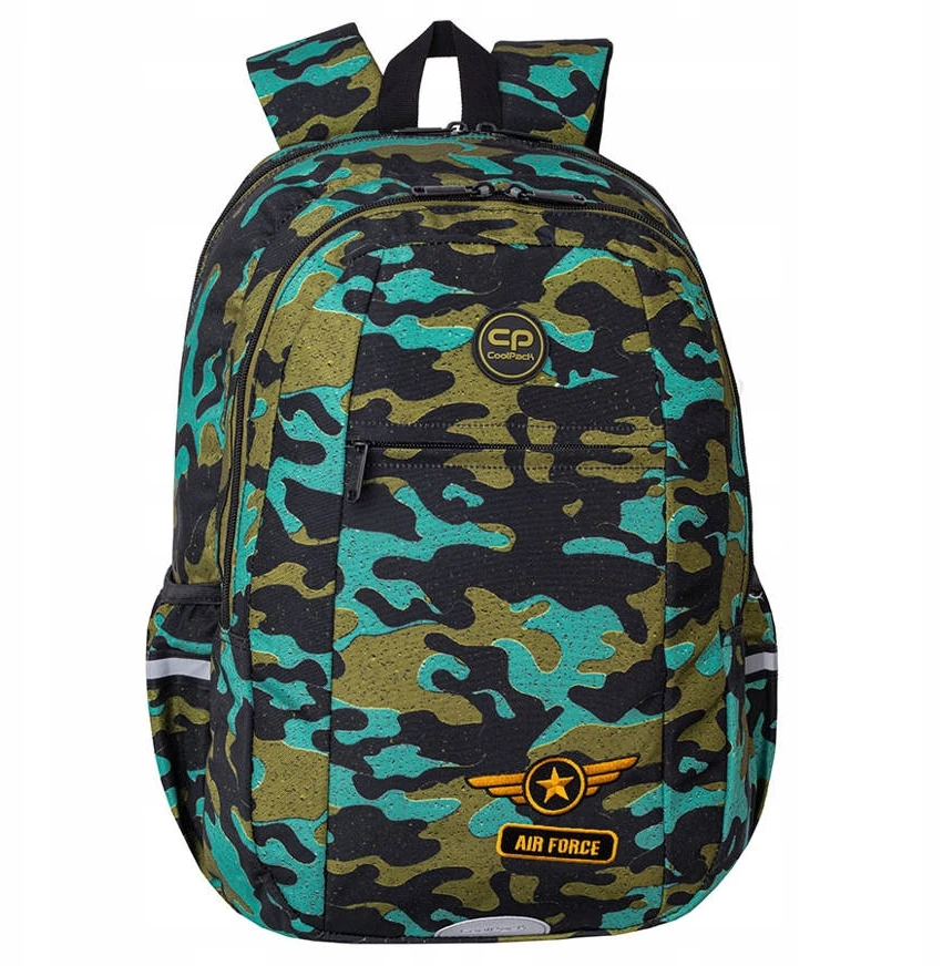 Cool Pack Mokyklinė kuprinė CoolPack Climber Air Force, 25 L, įvairių spalvų