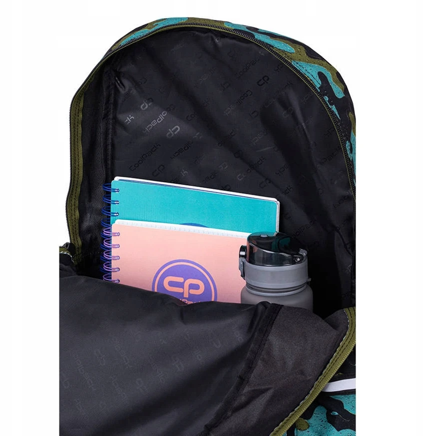 Cool Pack Mokyklinė kuprinė CoolPack Climber Air Force, 25 L, įvairių spalvų