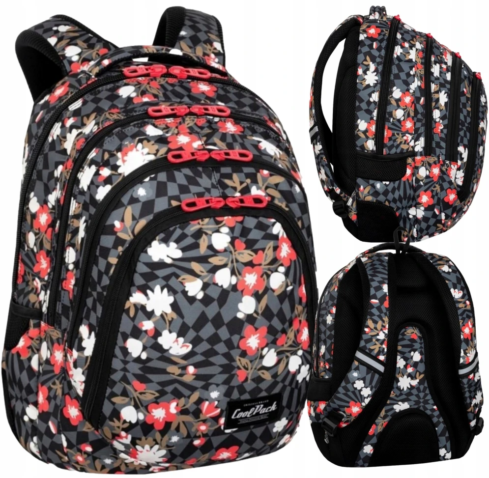 Cool Pack Mokyklinė kuprinė CoolPack Drafter Venice, 28 L, įvairių spalvų