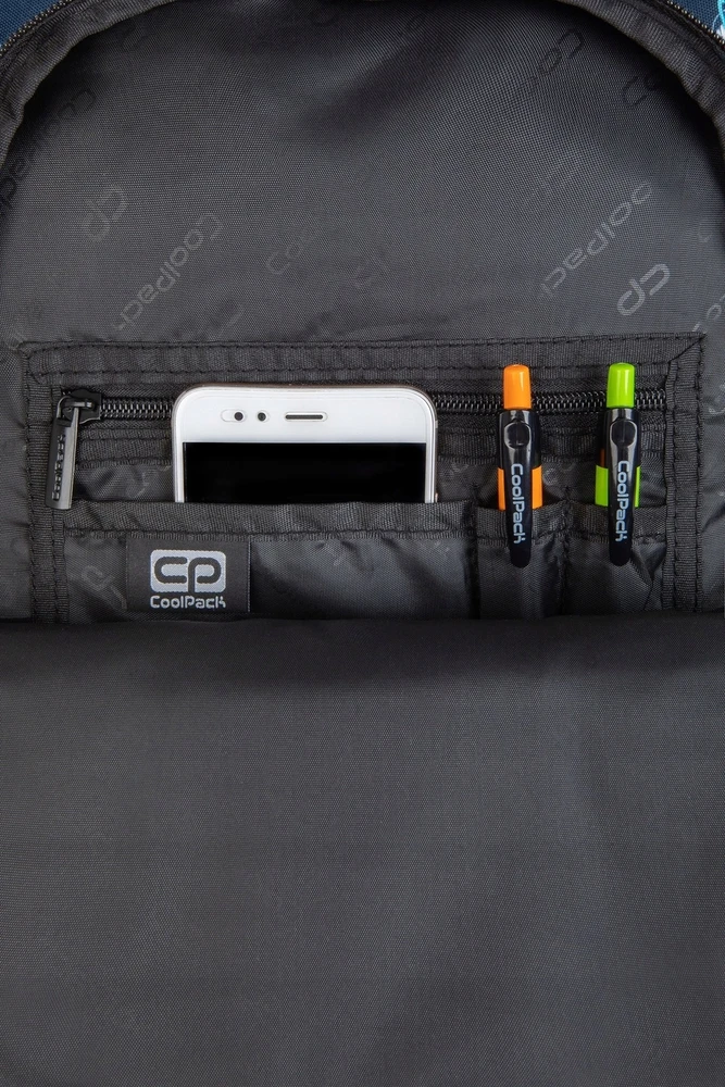 Cool Pack Mokyklinė kuprinė CoolPack E48532, mėlyna, 21 L