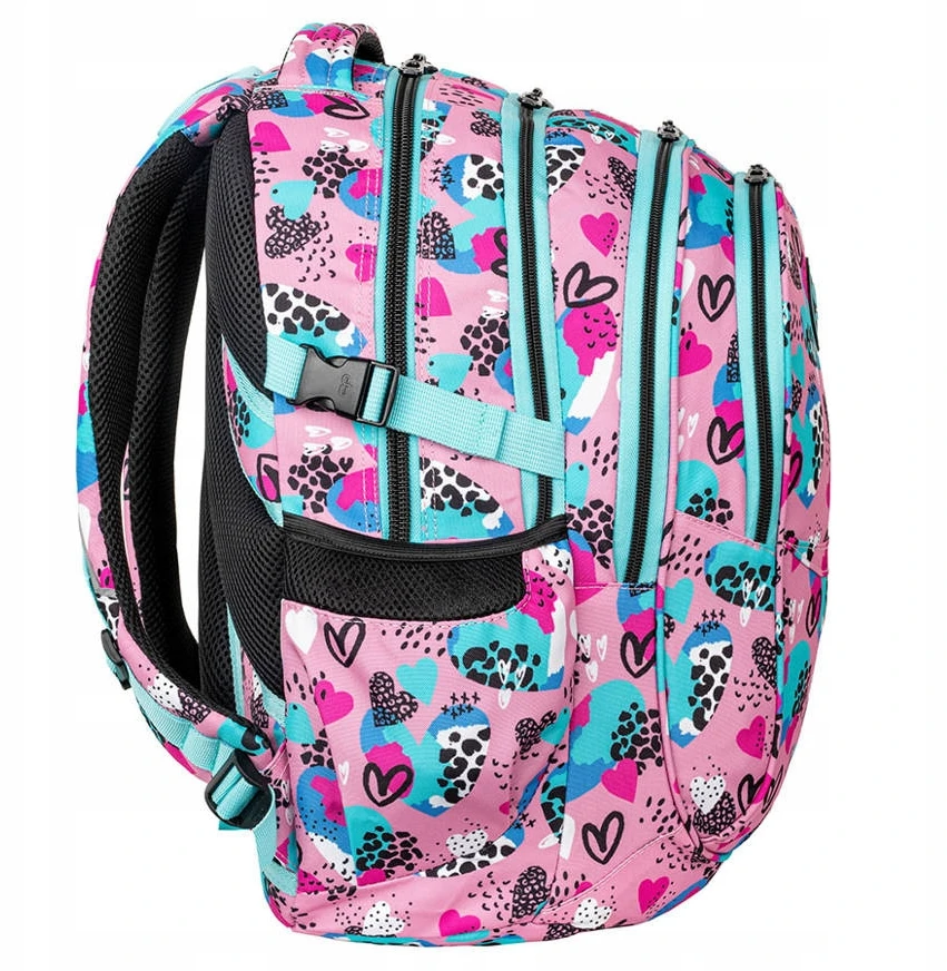 Cool Pack Mokyklinė kuprinė CoolPack Factor Tutti Heart, 29 L, įvairių spalvų