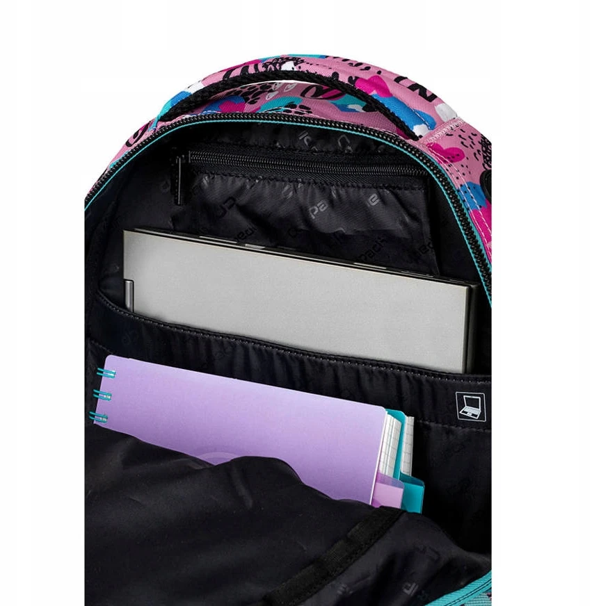 Cool Pack Mokyklinė kuprinė CoolPack Factor Tutti Heart, 29 L, įvairių spalvų