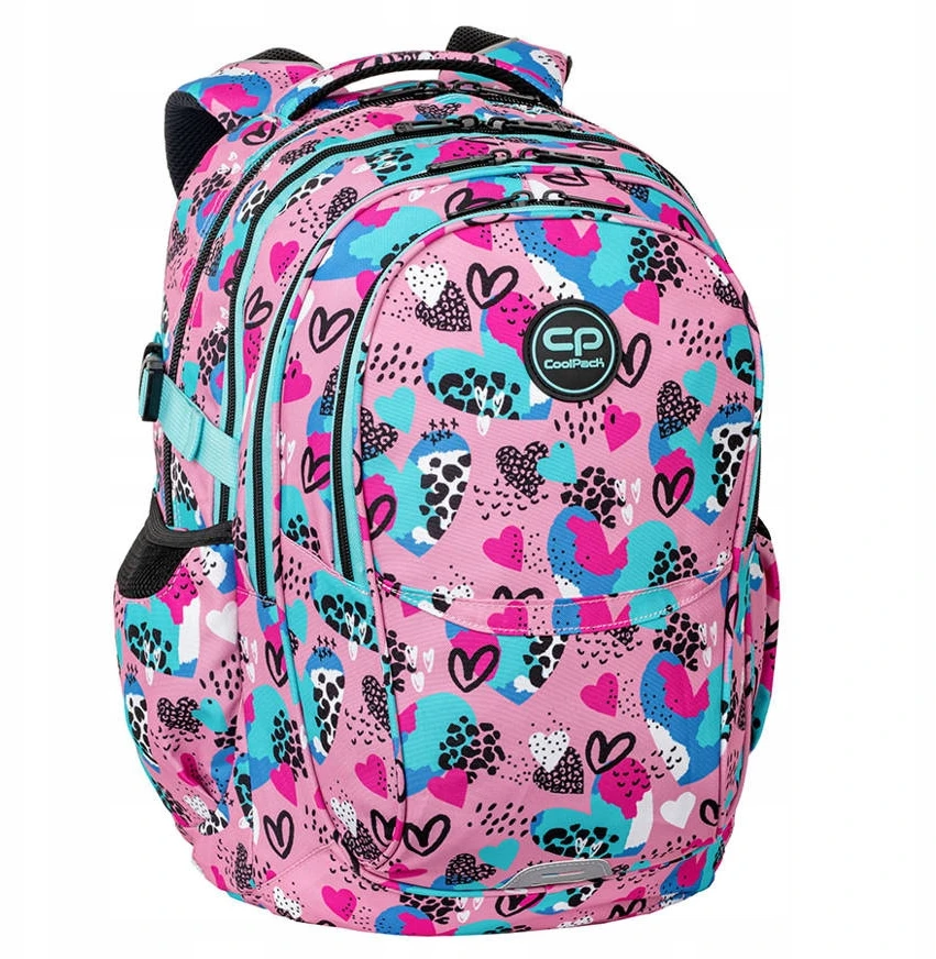 Cool Pack Mokyklinė kuprinė CoolPack Factor Tutti Heart, 29 L, įvairių spalvų