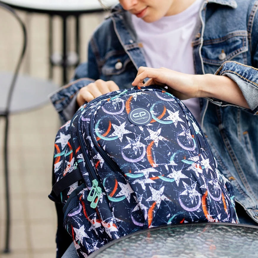 Cool Pack Mokyklinė kuprinė CoolPack Factor Tutti Heart, 29 L, įvairių spalvų