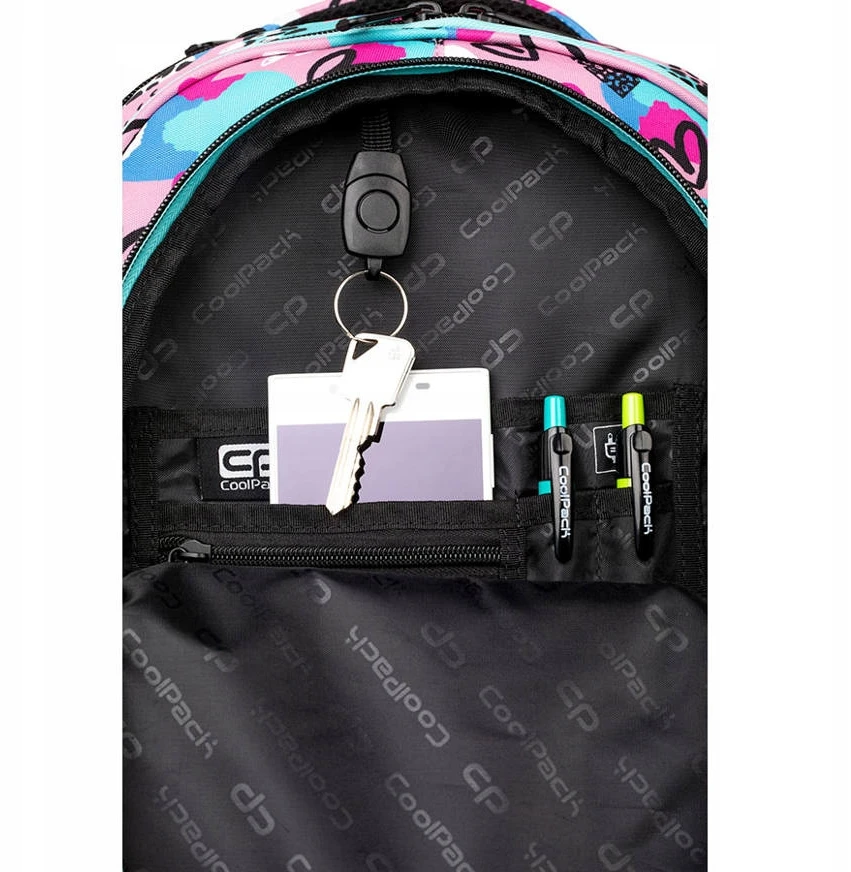 Cool Pack Mokyklinė kuprinė CoolPack Factor Tutti Heart, 29 L, įvairių spalvų
