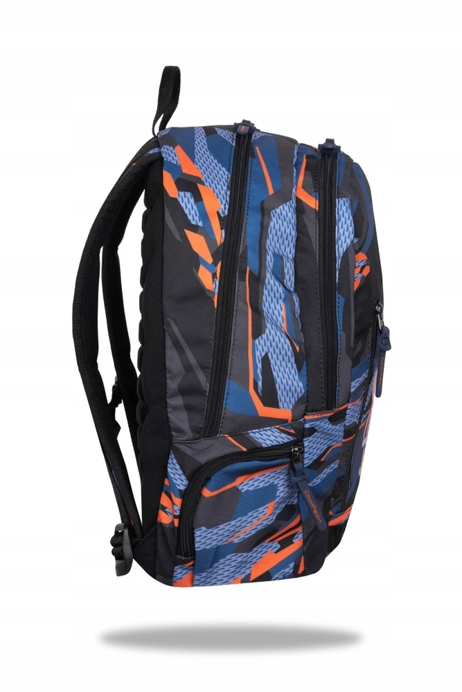 Cool Pack Mokyklinė kuprinė CoolPack Impact Screed, 25 l – jaunimui, dviejų kamerų, multicolor